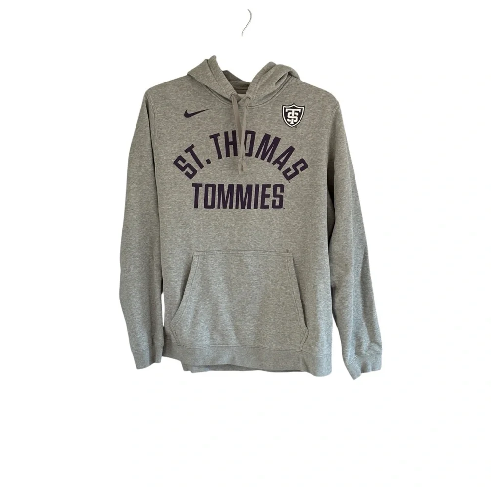 Nike St. Thomas MN St. Paul Sweatshirt Gray Size Large **Flaw - Picture 2 of 6